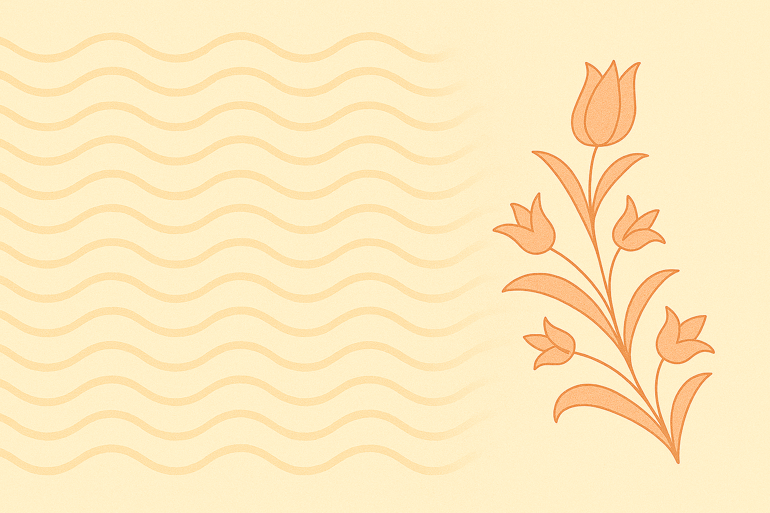 LALA Academy tulip motif